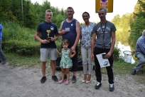 Wójt Sylwia Cieślar z drużyną Amatorka Team, zajmującą I miejsce w klasyfikacji